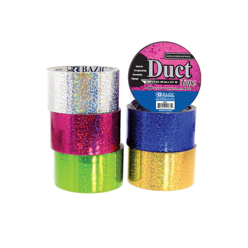 BAZIC 1.88" X 5 Yards Holographic Duct Tape
