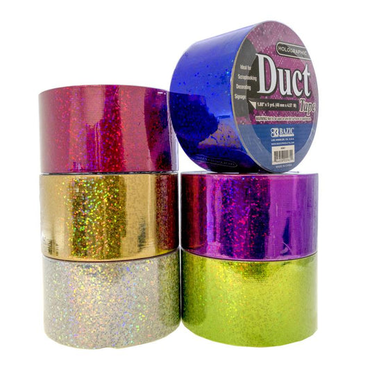 BAZIC 1.88" X 5 Yards Holographic Duct Tape