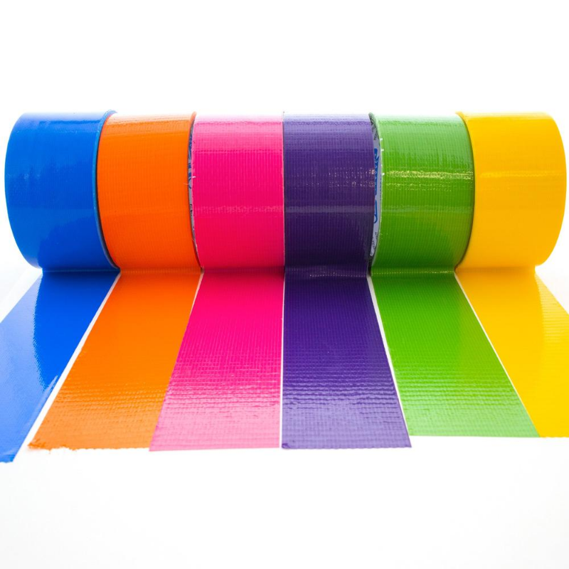 BAZIC 1.88" X 10 Yard Assorted Fluorescent Coloured Duct Tape