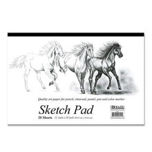 Load image into Gallery viewer, BAZIC 18&quot; X 12&quot; Sketch Pad (20 Sheets)
