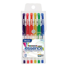 Load image into Gallery viewer, BAZIC 6 Fluorescent Color Essence Gel Pen w/ Cushion Grip

