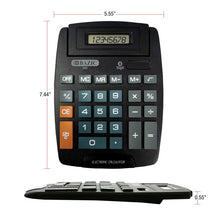 Load image into Gallery viewer, BAZIC 8-Digit Large Desktop Calculator w/ Adjustable Display
