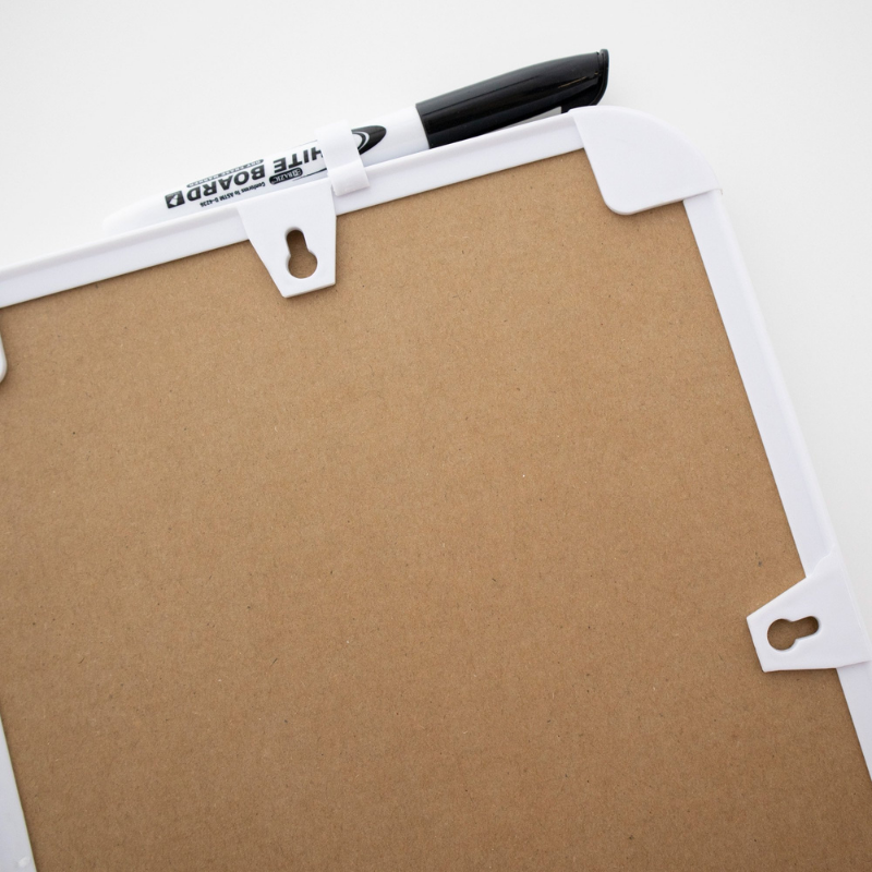 BAZIC 8.5" X 11" Dry Erase Board w/ Marker
