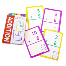 Load image into Gallery viewer, BAZIC Addition Flash Cards (36/Pack)
