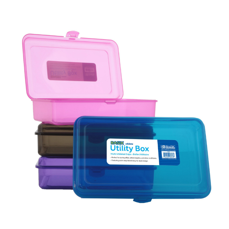 BAZIC Basix Multipurpose Utility Box / Pencil Case