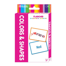 Load image into Gallery viewer, BAZIC Colours Preschool Flash Cards (36/Pack)
