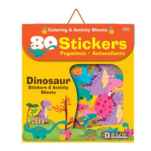 Load image into Gallery viewer, BAZIC Dinosaur Series Assorted Sticker (80/Bag)
