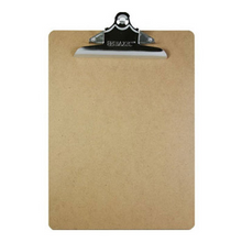 Load image into Gallery viewer, BAZIC Standard Size Hardboard Clipboard w/ Sturdy Spring Clip
