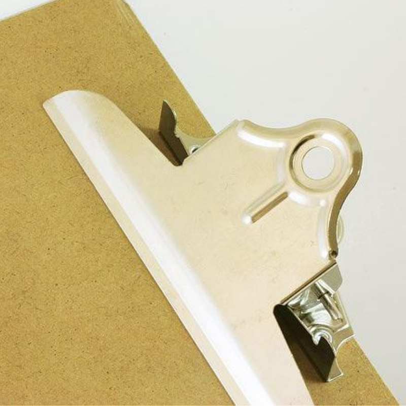BAZIC Legal Size Hardboard Clipboard w/ Sturdy Spring Clip