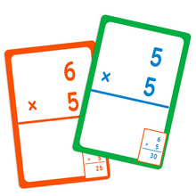 Load image into Gallery viewer, BAZIC Multiplication Flash Cards (36/Pack)
