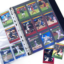Load image into Gallery viewer, BAZIC Top Loading 9-Pockets Sports Card Holder (10/Pack)
