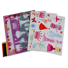 Load image into Gallery viewer, Buddy &amp; Barney Stencil Set - Princess, Butterflies and Fairies
