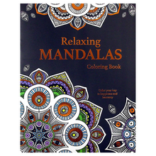 Load image into Gallery viewer, BAZIC Mandalas Colouring Book for Adults
