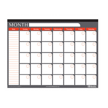 Load image into Gallery viewer, BAZIC 17&quot; X 22&quot; Undated 12-Month Desk Pad Calendar
