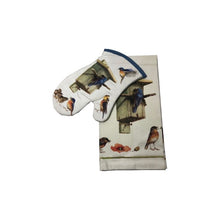 Load image into Gallery viewer, Bluebird Mitten &amp; Towel Set
