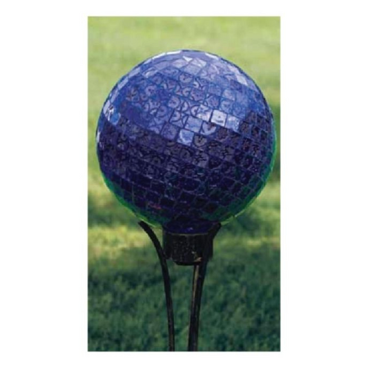 Carson Home Accents 10″ Royal Blue Gazing Ball & Stand