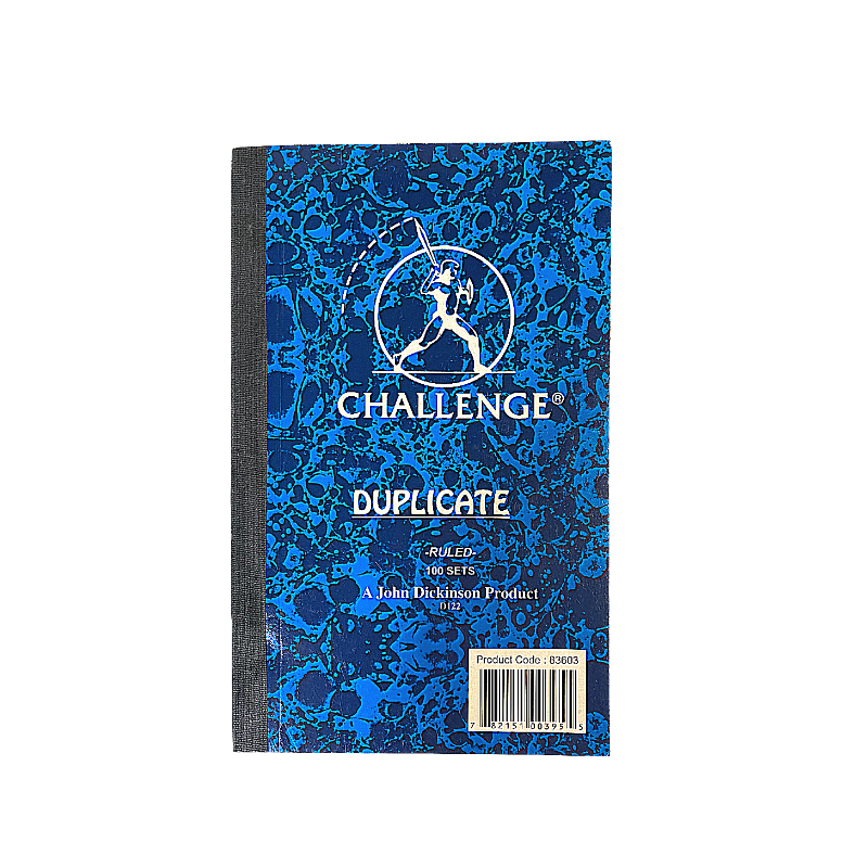 Challenge 5" X 8" Ruled Duplicate Book (100 Sets)