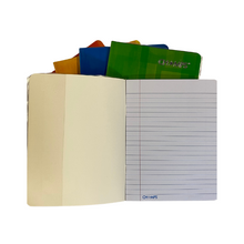 Load image into Gallery viewer, Champs Exercise Book With Clear Jacket Cover - Single Line - 8&quot; x 6¼&quot; - 40shts / 80pgs
