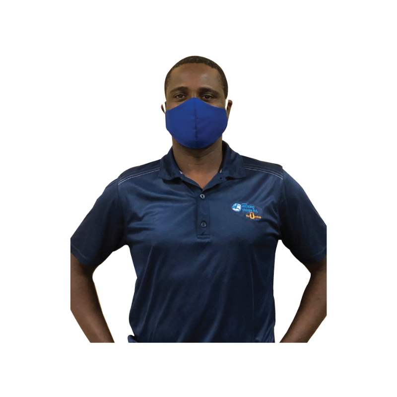 Cloth Face Mask With Washable Filter