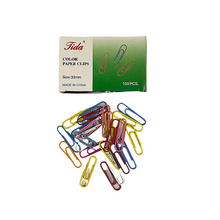 Load image into Gallery viewer, Large Coloured 33mm Paper Clips (100/Pack)
