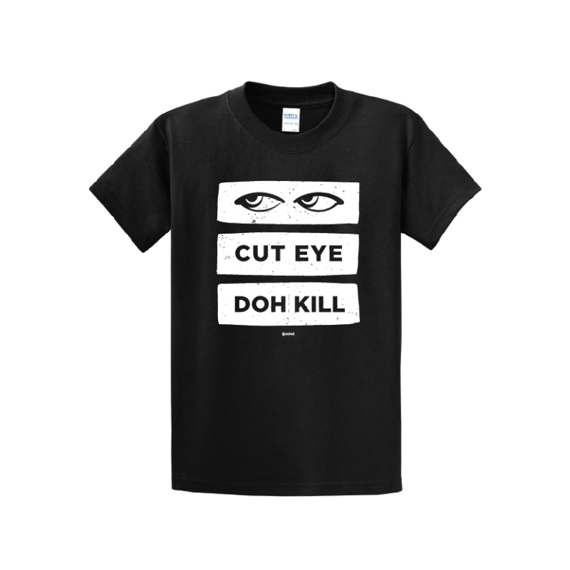 Coskel – Black Essential T-Shirt – Cut Eye Doh Kill