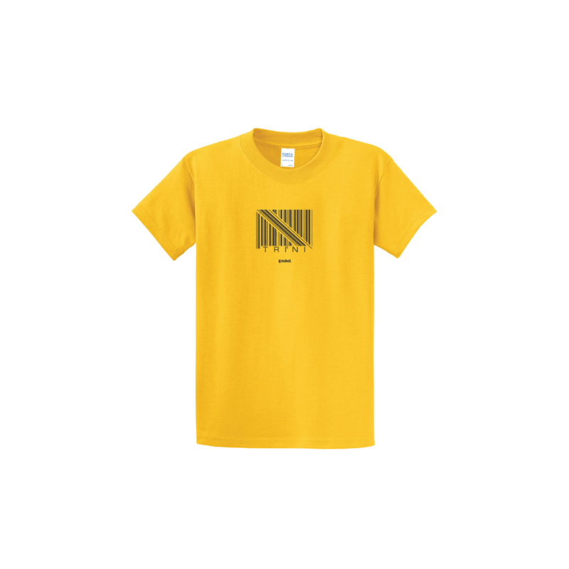 Coskel – Yellow Essential T-Shirt – Trini Barcode