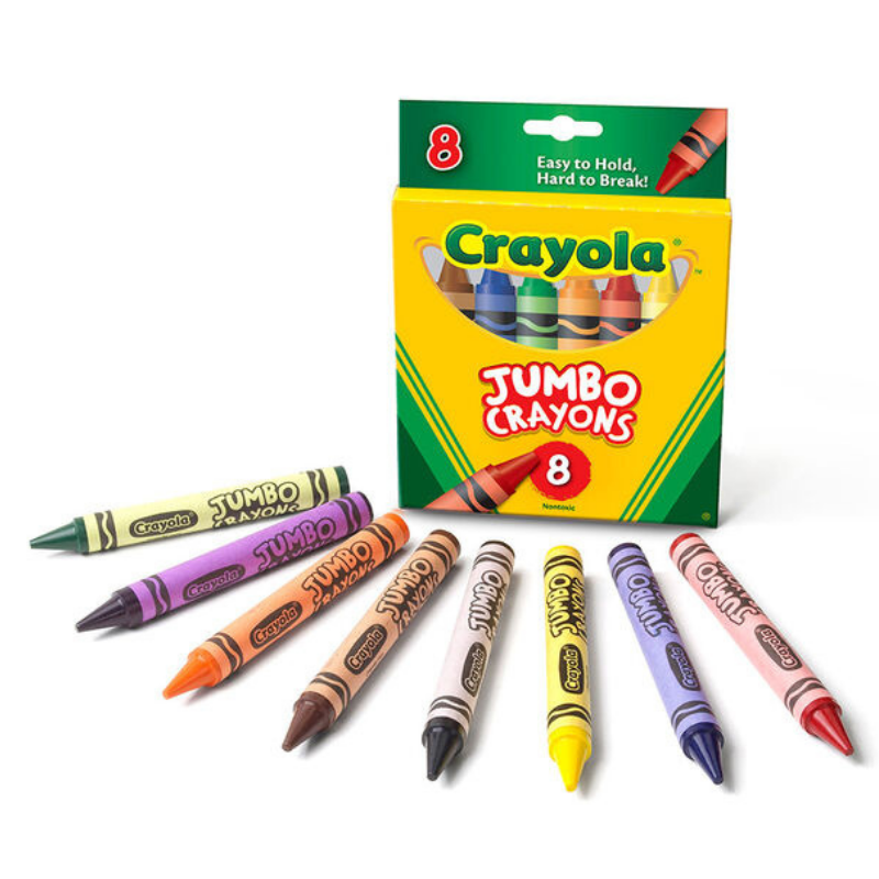 Crayola Jumbo Crayons (8/Pack)