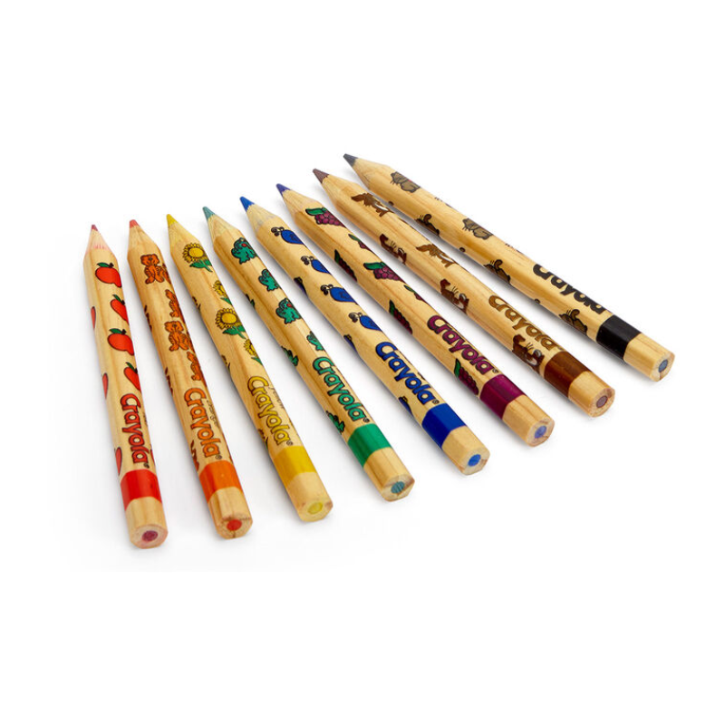 Crayola Write Start Coloured Pencils (8/Pack)