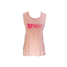 Load image into Gallery viewer, Deftment - Flowy Scoop Muscle Tank (M) - Peach
