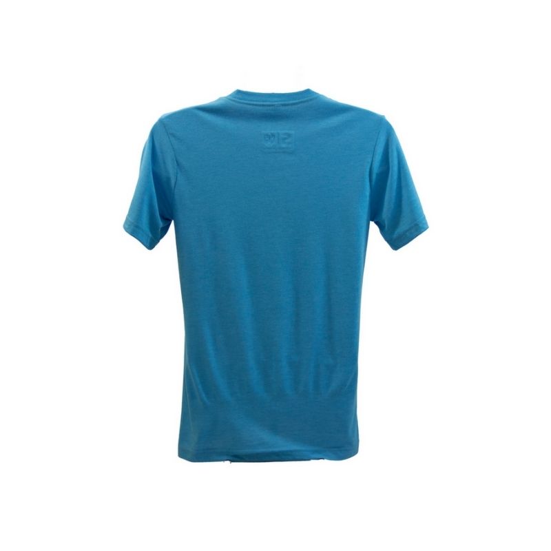Deftment - V-Neck T-Shirt (S) Blue