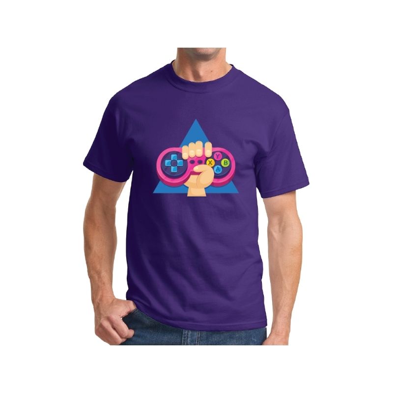 Essential T-Shirt – Purple - Remote Control