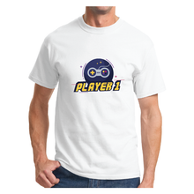 Load image into Gallery viewer, Essential T-Shirt – White - Player 1 / Player 2
