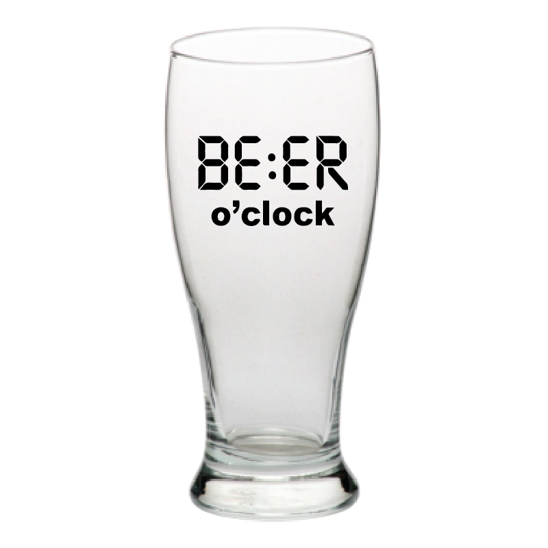 Beer O' Clock - 19.5oz Pilsner Glass