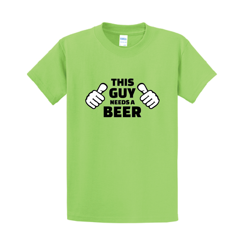 This Guy Needs a Beer - Essential T-Shirt