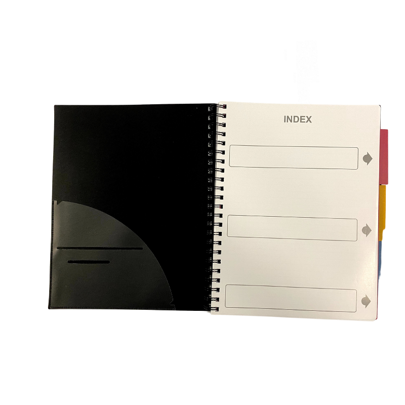 Foldermate 3 in 1 A4 Spiral Notebook