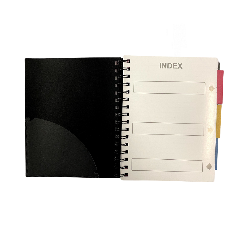Foldermate 3 in 1 A5 Spiral Notebook