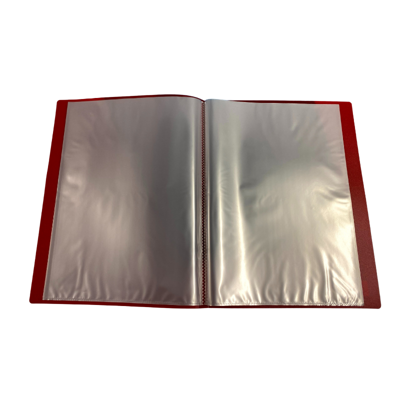 Foldermate A4 20 Pocket Display Book - Assorted Colours
