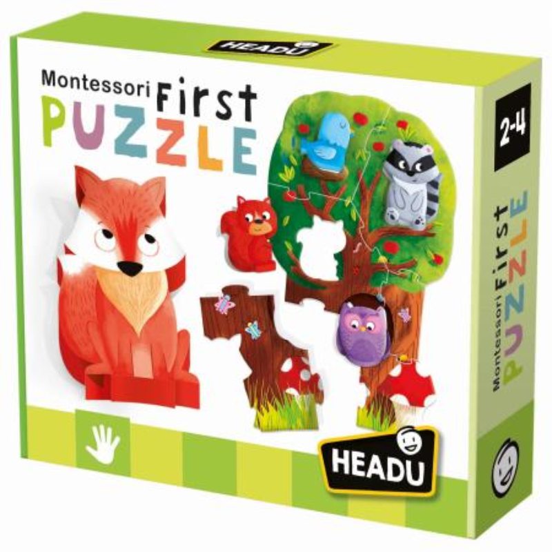 Headu Montessori First Puzzle the Forest