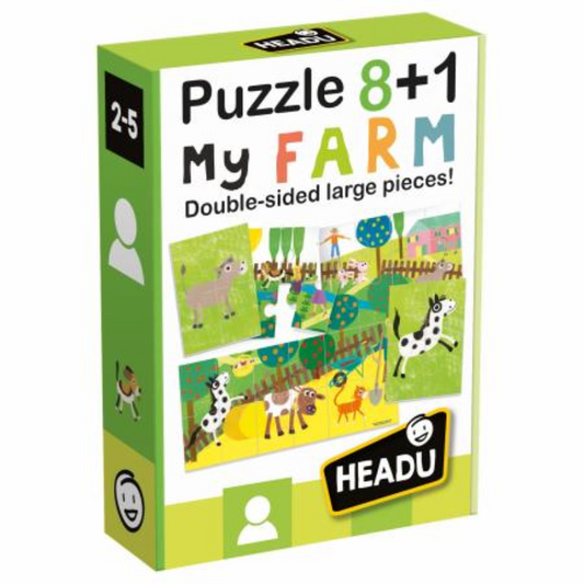 Headu Puzzle 8+1 Farm