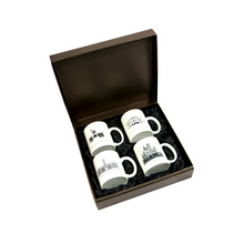 Load image into Gallery viewer, John Otway – 4 PC Mug Set in Gift Box – Magnificent 7
