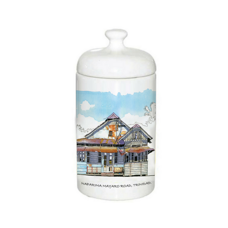 John Otway – Ceramic Jar – Naparima Mayaro Road