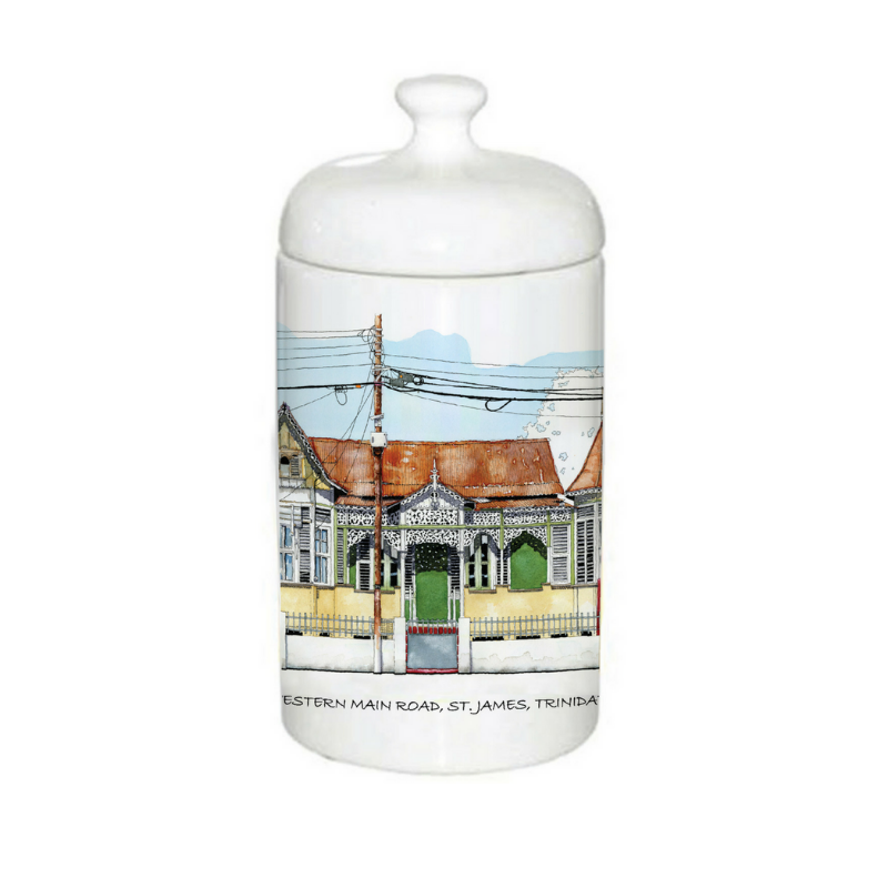 John Otway – Ceramic Jar – Western Main Road, St. James