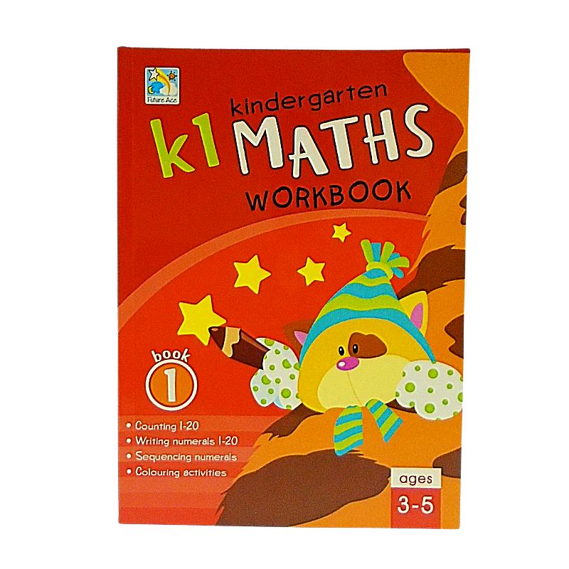 Math K1 Kindergarden Workbook (3-5 Years)