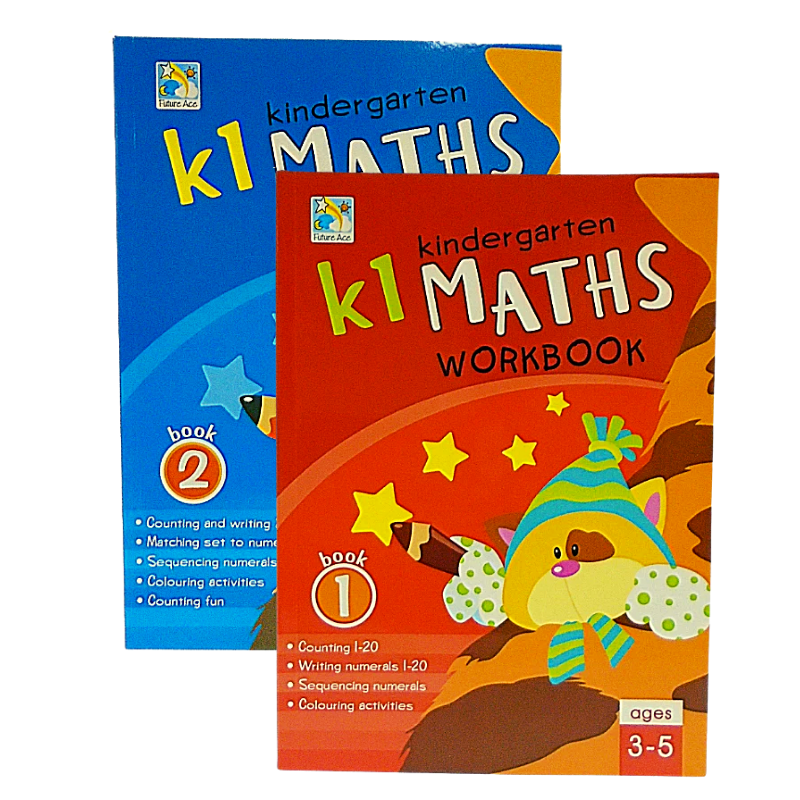 Math K1 Kindergarden Workbook (3-5 Years)