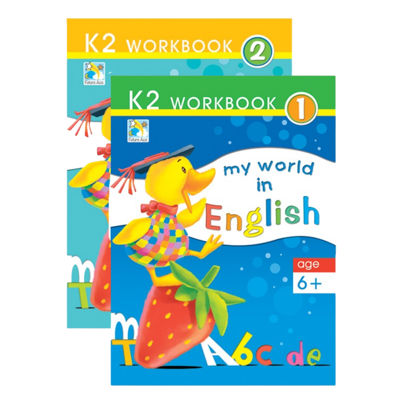 My World In English K2 Workbook - Age 6+
