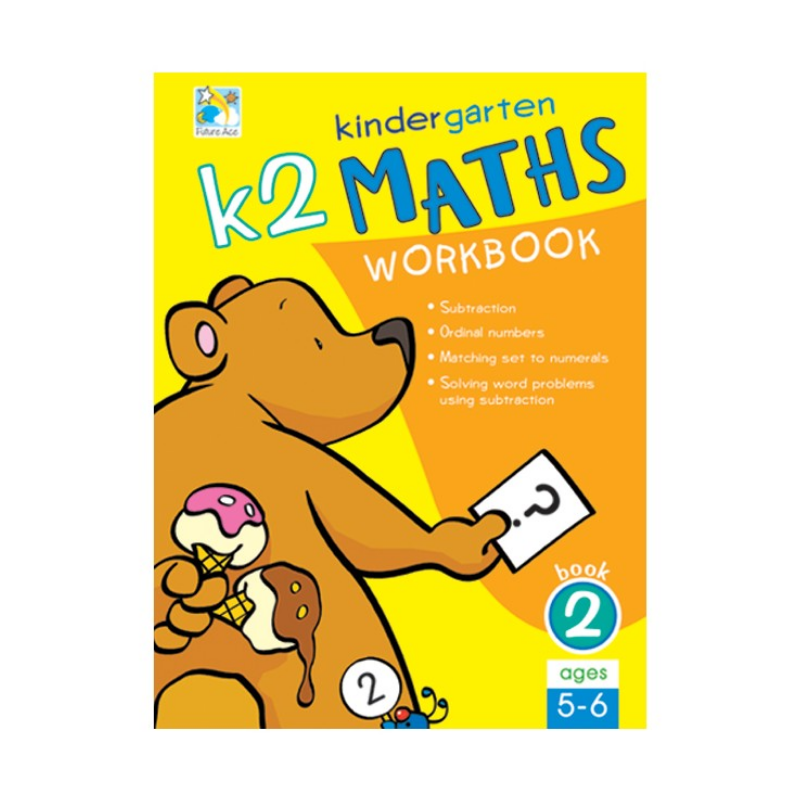 Math K2 Kindergarden Workbook (5-6 Years)