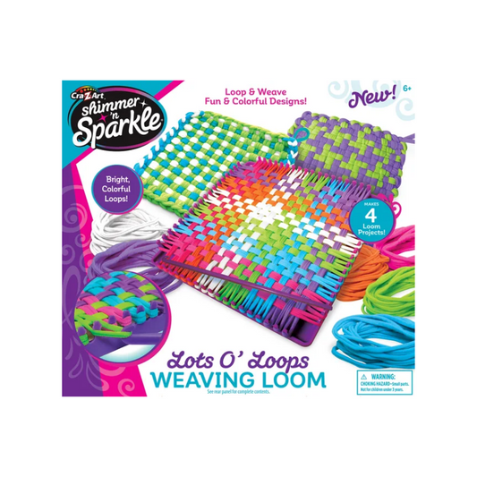 Cra-Z-Art Shimmer 'N Sparkle Weaving Loom