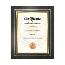Load image into Gallery viewer, Leatherette Certificate Frame

