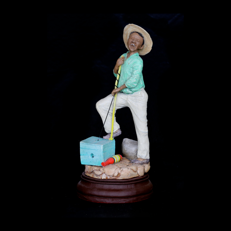 Llanos & Maingot Figurines – Box Bass Parang Player