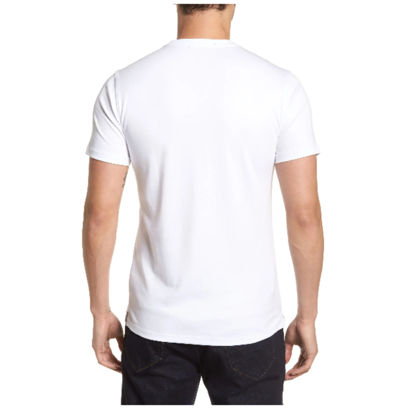 Personalised M2 Gear Round Neck Cotton T-Shirt - White